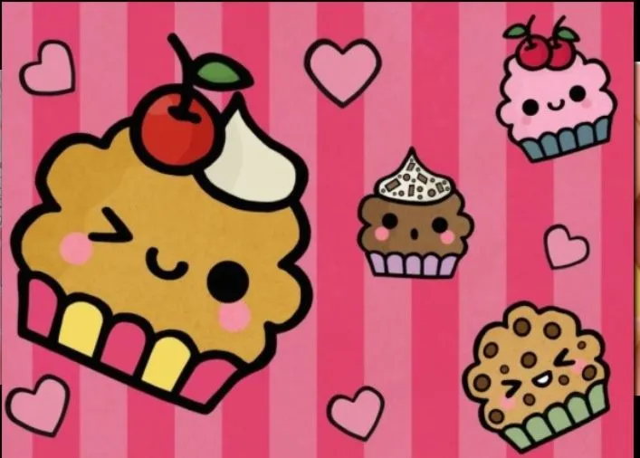 Cartoon cupcakes | Kynzee's stuff | Pinterest | Cartoon Cupcakes ...