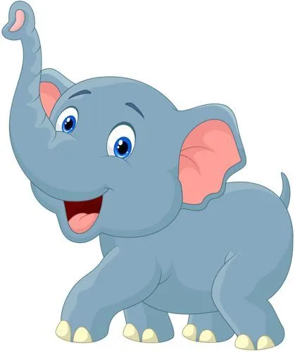 Cartoon elephant vector (11) [преобразованный].png: | Cartoon ...