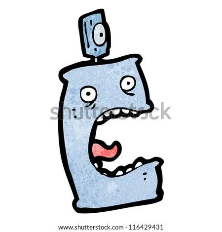 Cartoon Graffiti Spray Can Ilustración vectorial en stock ... Cartoon Graffiti Spray Can Ilustración vectorial en stock ...