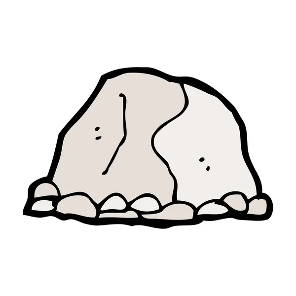 Cartoon rock — Stock Vector © lineartestpilot #36169165