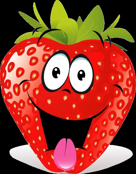 Cartoon Strawberry clip art - vector clip art online, royalty free ...