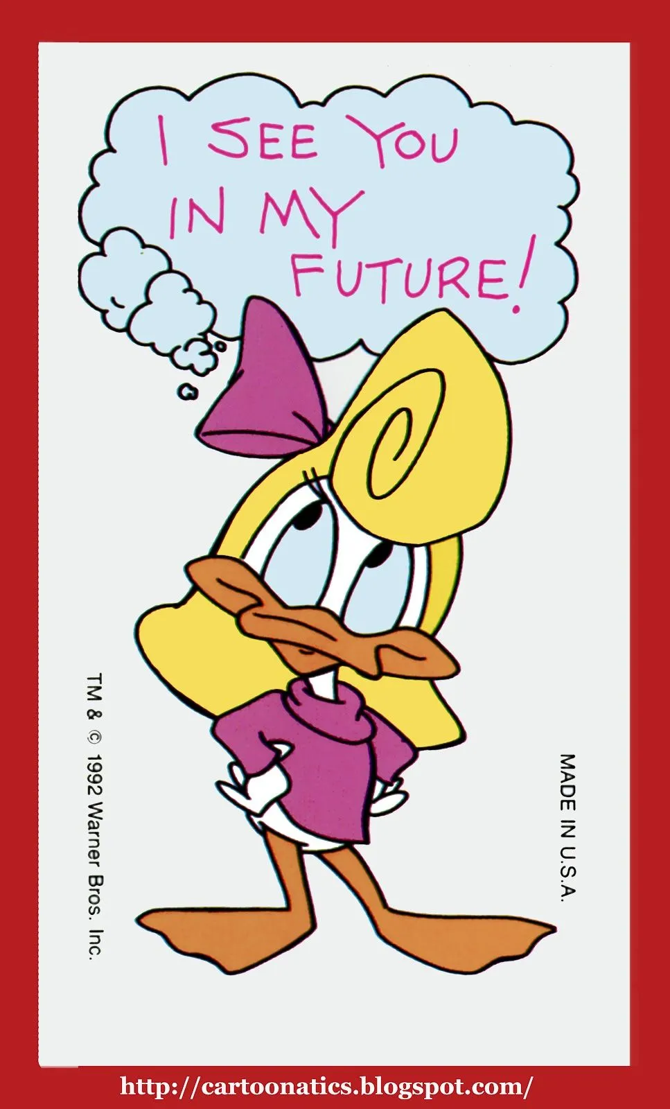 Cartoonatics: Tiny Toon Adventures Valentines Cards Cartoonatics: Tiny Toon Adventures Valentines Cards