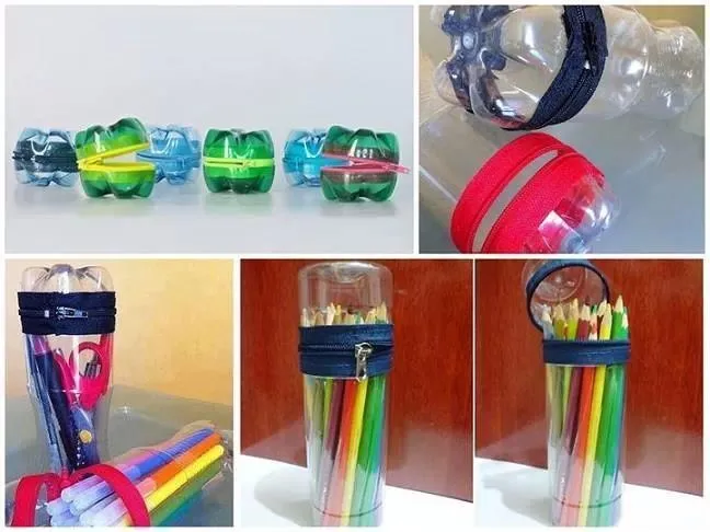 cartucheras y monederos reciclados con botellas!!! | Ideas de ... cartucheras y monederos reciclados con botellas!!! | Ideas de ...