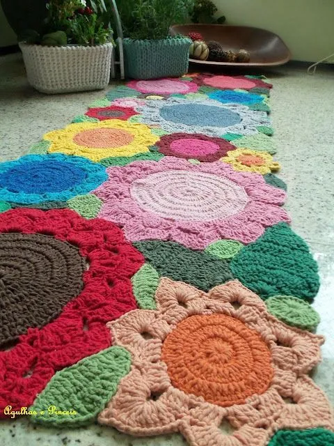 Cosas de Casa: Alfombras a Crochet