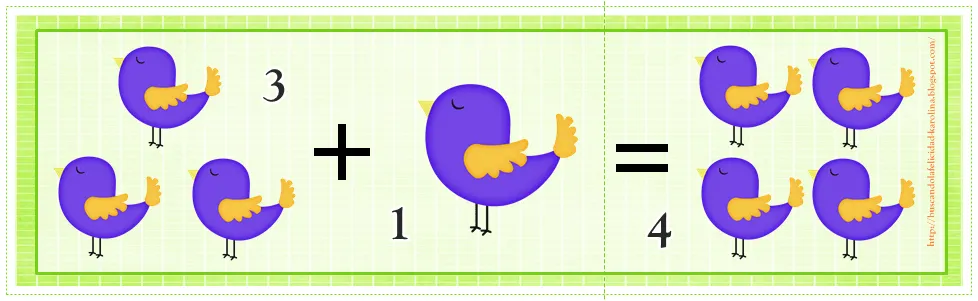 la casa de chichi: Aprendiendo a sumar