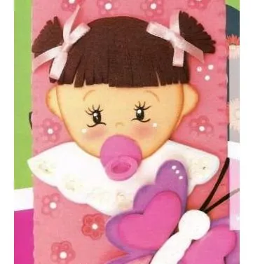 La Casa De Chichi: Colgante de goma eva para la habitación del bebe