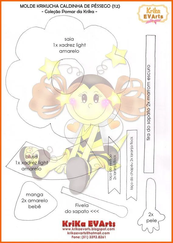 la casa de chichi: FOFUCHA CALDINAHA 3D CON MOLDE "KRIKA EVARTS"