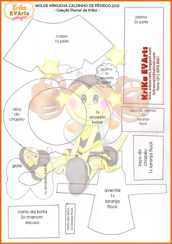 la casa de chichi: FOFUCHA CALDINAHA 3D CON MOLDE "KRIKA EVARTS"