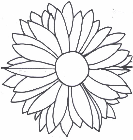 la casa de chichi: Moldes flor margarita