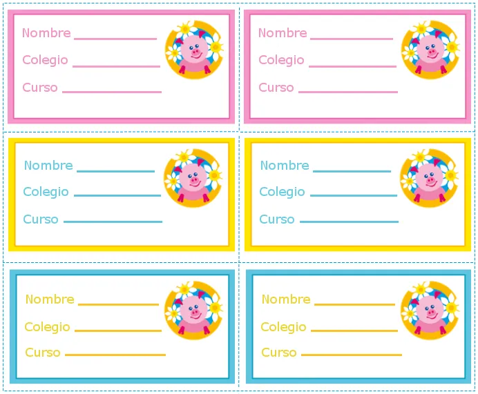 la casa de chichi: tag etiquetas para niñas