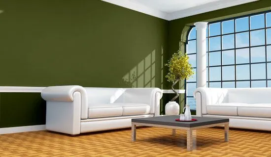 Casa y Color - Visualizador de colores - Salon en verdes Casa y Color - Visualizador de colores - Salon en verdes