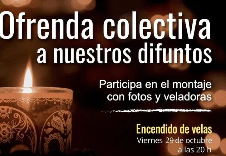 Casa de Cultura Cancún convoca a realizar una Ofrenda Colectiva Casa de Cultura Cancún convoca a realizar una Ofrenda Colectiva