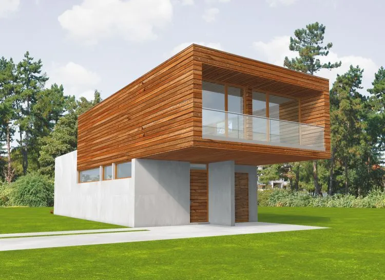 Casa de madera, Casas prefabricadas, FOTO CASA NOE, area 185 m2 Casa de madera, Casas prefabricadas, FOTO CASA NOE, area 185 m2