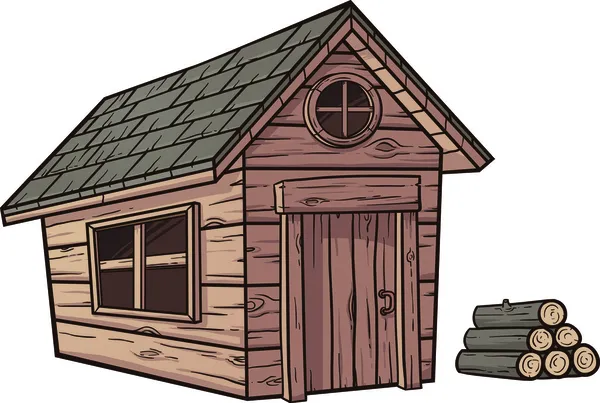 Casa de madera — Vector stock © memoangeles #40610315 Casa de madera — Vector stock © memoangeles #40610315