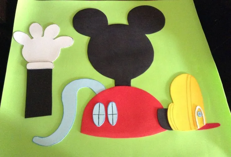La casa de mickey mouse fomi | La casa de mickey mouse | Pinterest La casa de mickey mouse fomi | La casa de mickey mouse | Pinterest