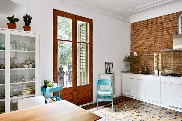 Casa Modernista con interior nórdico en Barcelona | El tornillo ...