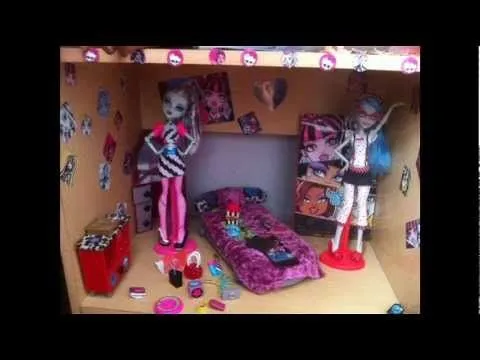 mi casa de monster high - my monster house - YouTube