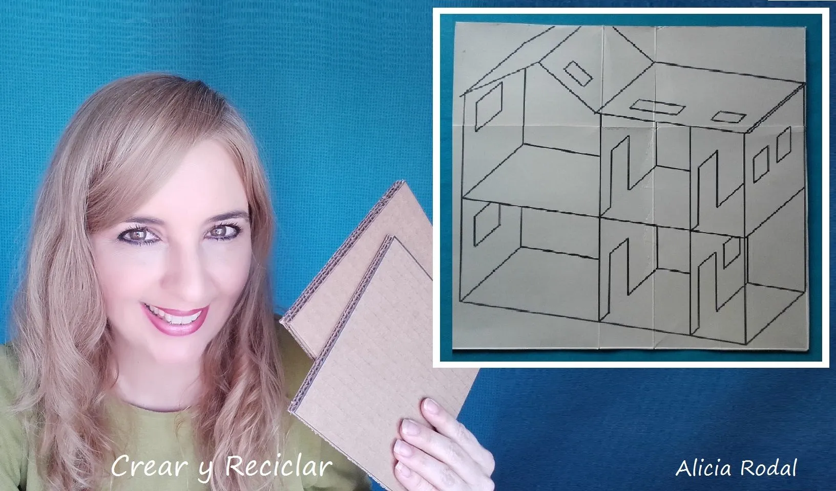 La casa de muñecas Parte 1 - Crear y Reciclar La casa de muñecas Parte 1 - Crear y Reciclar