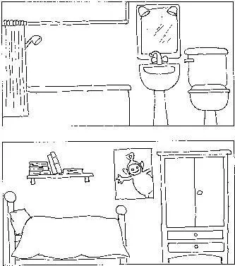 Dibujo para colorear partes de la casa - Imagui Dibujo para colorear partes de la casa - Imagui