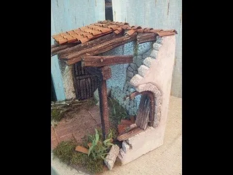 CASA PORTAL PARA PESEBRE PRIMERA PARTE - YouTube CASA PORTAL PARA PESEBRE PRIMERA PARTE - YouTube