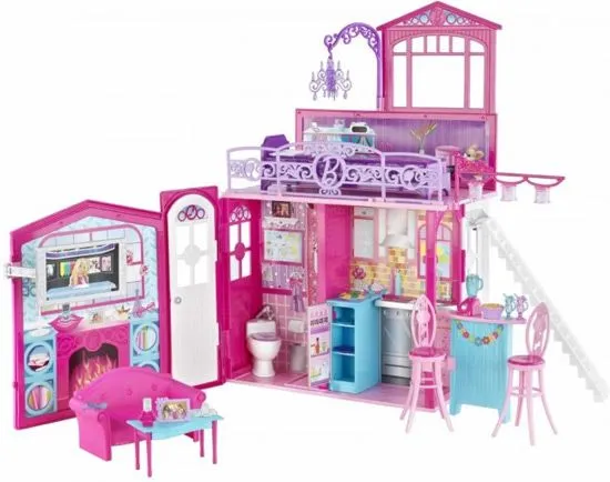 Casa de vacaciones y super casa Barbie