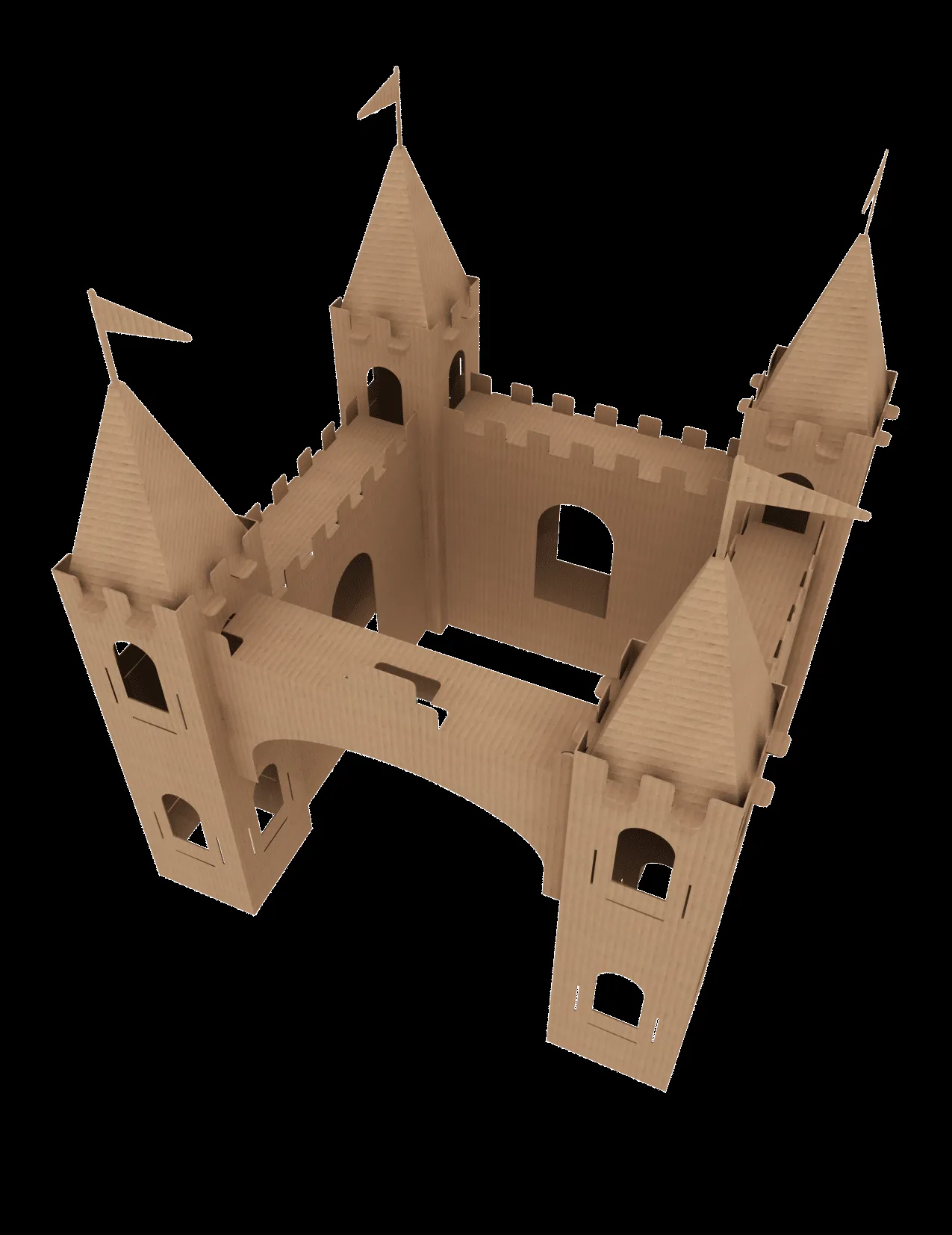 Casas y Castillos de cartón - Cyecsa Casas y Castillos de cartón - Cyecsa