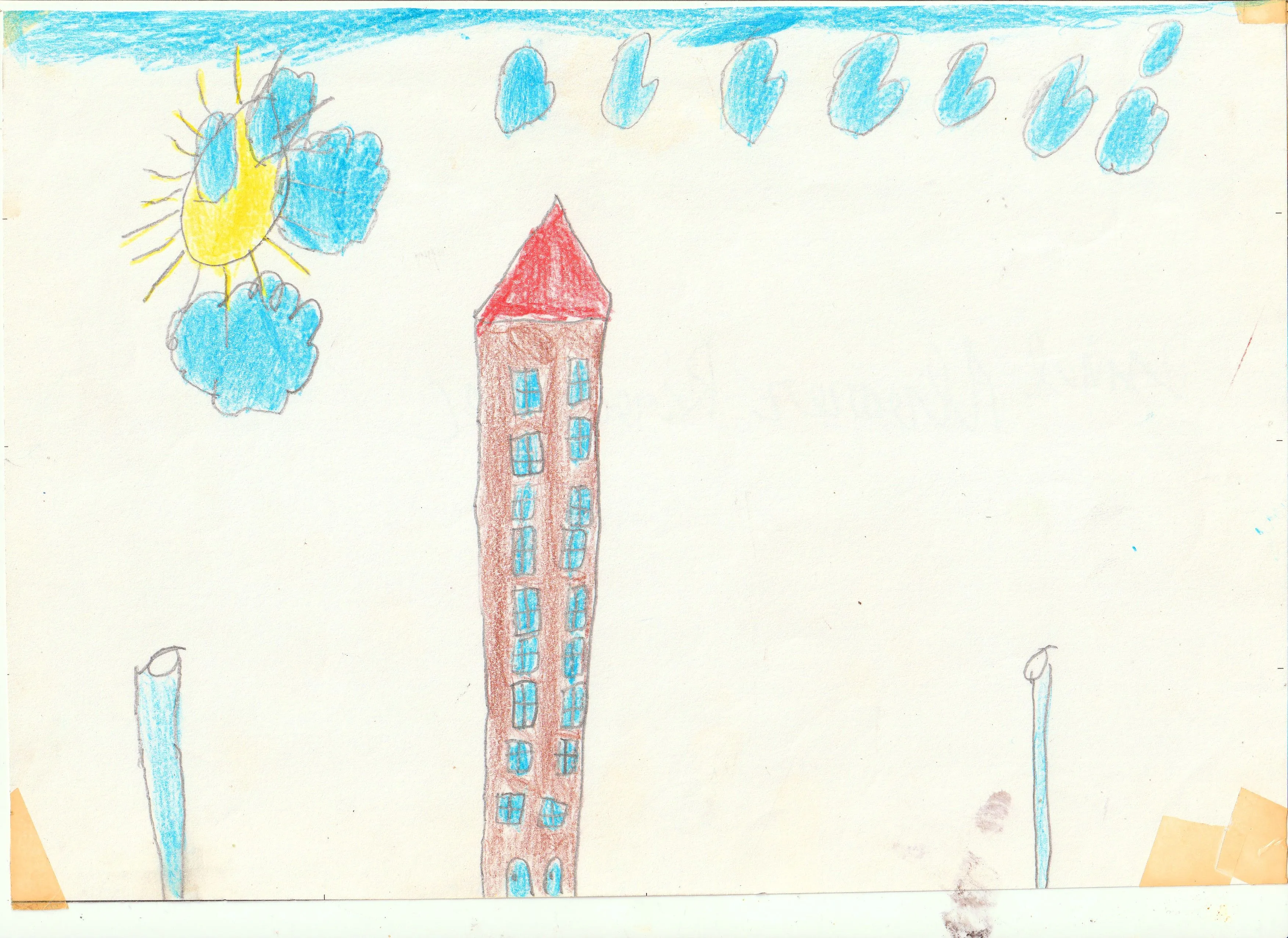 CASAS, LAS. Tipos (24 dibujos)