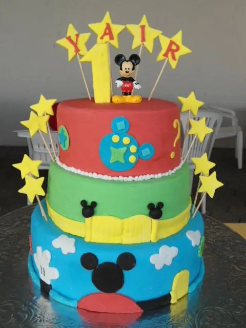 Pasteles de la casa de Mickey Mouse - Imagui