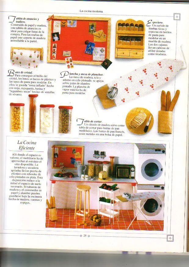 CASAS DE MUÑECAS: muebles de cocina | Variasmanualidades's Blog