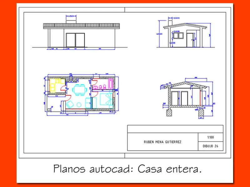 Casas planos autocad | Base sólida fiable de la casa Casas planos autocad | Base sólida fiable de la casa