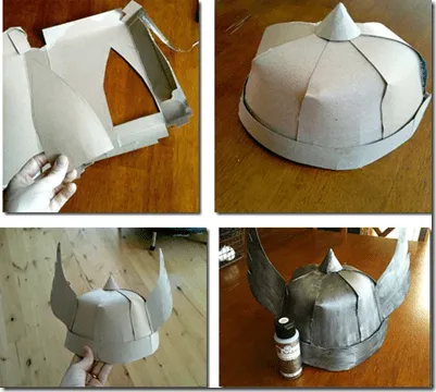 Como hacer el casco de thor - Imagui
