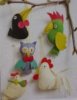 Casinha dos moldes: Molde aves