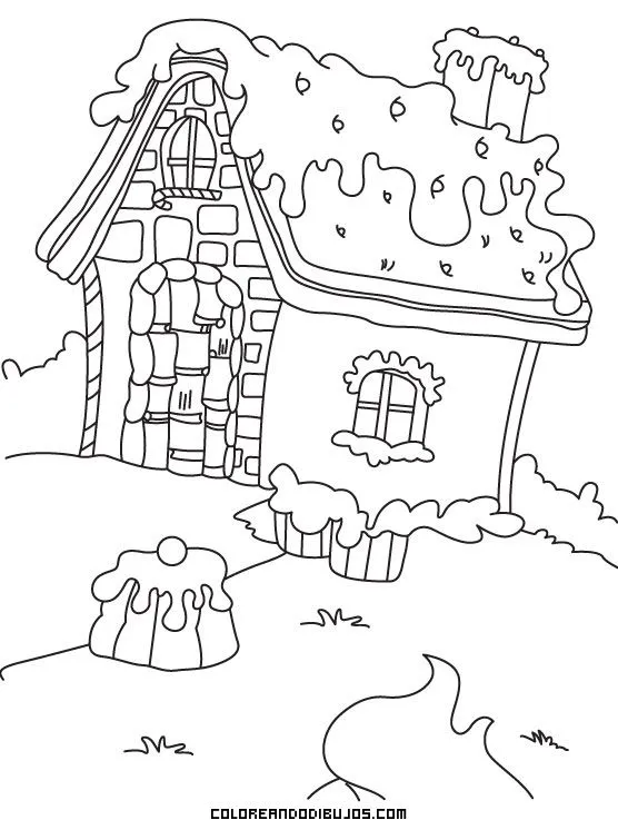 Imagenes de la casita de chocolate para colorear - Imagui Imagenes de la casita de chocolate para colorear - Imagui