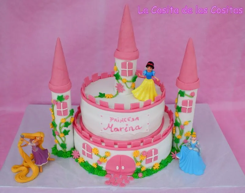La Casita de las Cositas: Tartas Princesas Disney La Casita de las Cositas: Tartas Princesas Disney