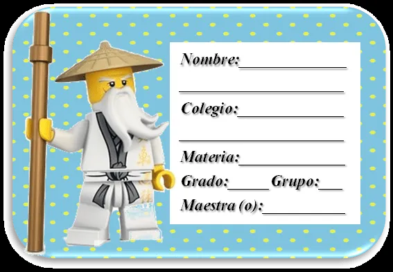 Casita Curacao: Etiquetas para cuadernos de Legos Casita Curacao: Etiquetas para cuadernos de Legos
