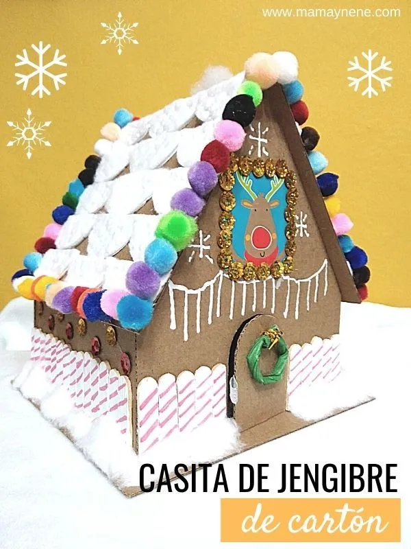 Casita de Jengibre de Cartón - Plantillas gratis | Mamá y nené - Maternidad y recursos educativos Casita de Jengibre de Cartón - Plantillas gratis | Mamá y nené - Maternidad y recursos educativos