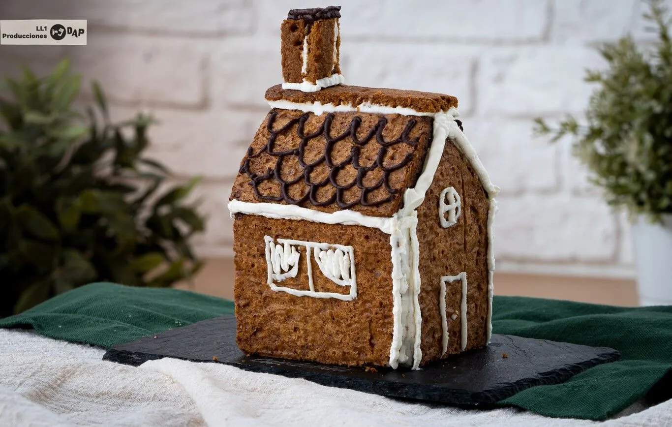 Cómo hacer una casita de jengibre, receta fácil de galleta especiada para  Navidad