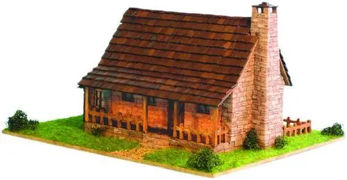 CASITA MAQUETA CUIT GRANJA TIPICA DE MONTAÑA A ESCALA 1:50 KIT ...