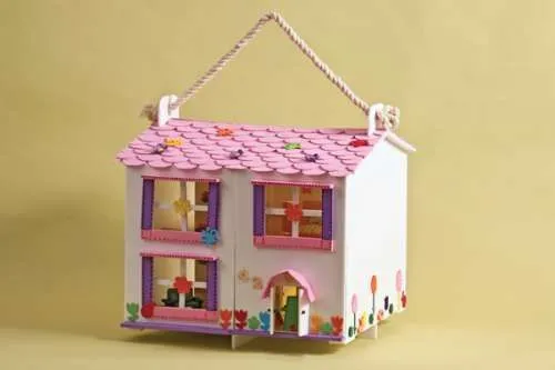Casita de muñecas, de fomi | Goma Eva | Pinterest Casita de muñecas, de fomi | Goma Eva | Pinterest