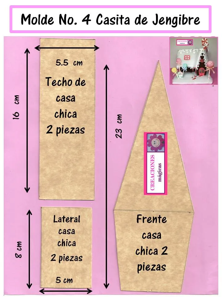 Cómo hacer una casita navideña con fieltro y cartón reciclado ~ Haz  Manualidades