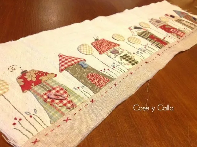 Casitas para forrar cesta!!! | Patchwork de Pared | Pinterest Casitas para forrar cesta!!! | Patchwork de Pared | Pinterest