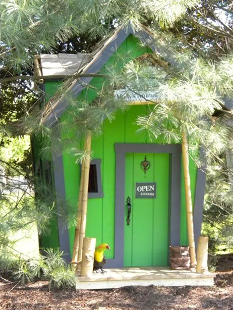 Estas casitas de jardín para niños parecen recién salidas de una ... Estas casitas de jardín para niños parecen recién salidas de una ...