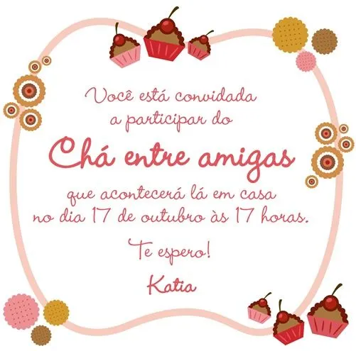 Casos e Coisas da Bonfa: Chá entre amigas