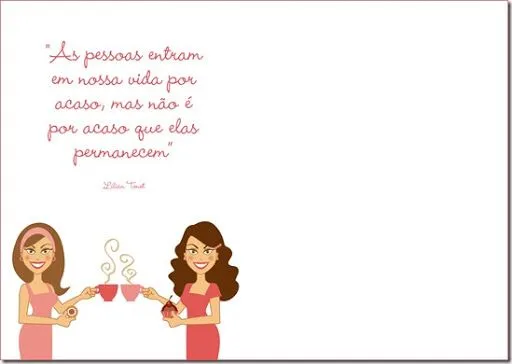 Casos e Coisas da Bonfa: Chá entre amigas