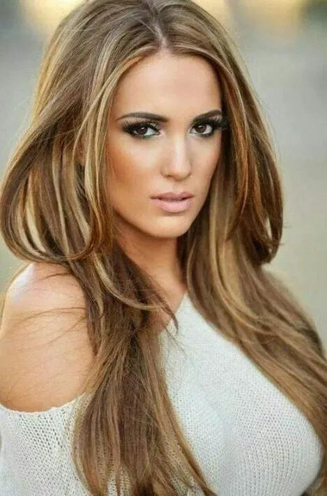 Castaño claro ceniza con mechas | Hair/Makeup/Style | Pinterest ...