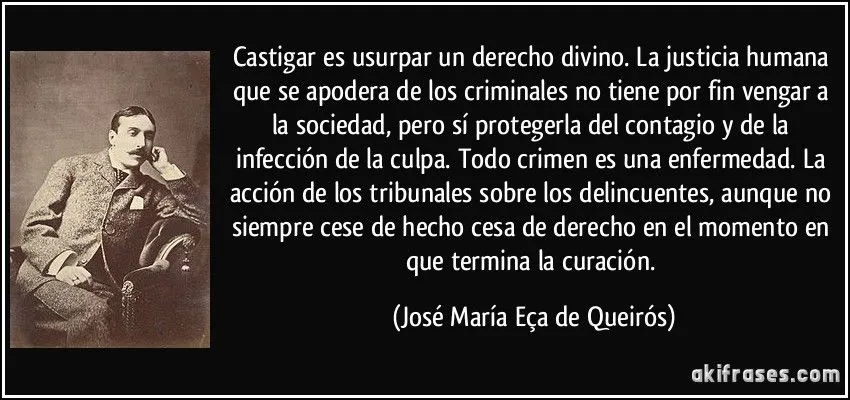 Castigar es usurpar un derecho divino. La justicia humana que se ... Castigar es usurpar un derecho divino. La justicia humana que se ...