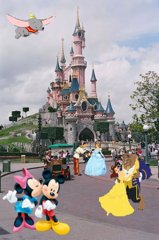 Castillo dibujo Disney - Imagui