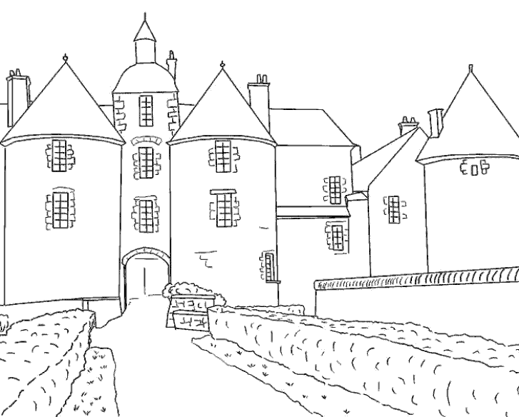 Dibujos para Colorear y Manualidades: Paisajes para colorear Dibujos para Colorear y Manualidades: Paisajes para colorear
