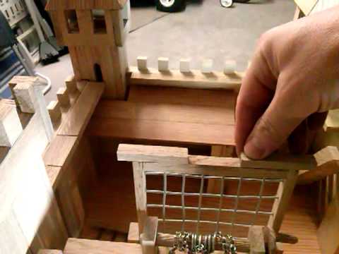 Castillo de madera | Construido por mí mismo - YouTube
