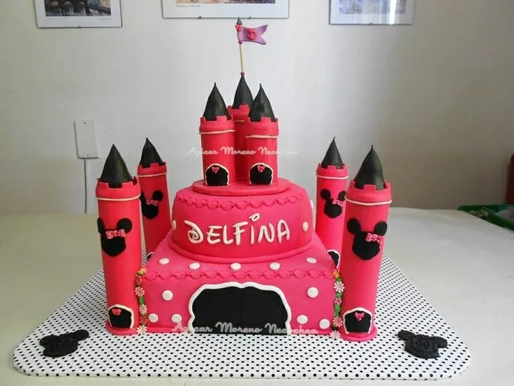 Castillo de Minnie | tortas | Pinterest